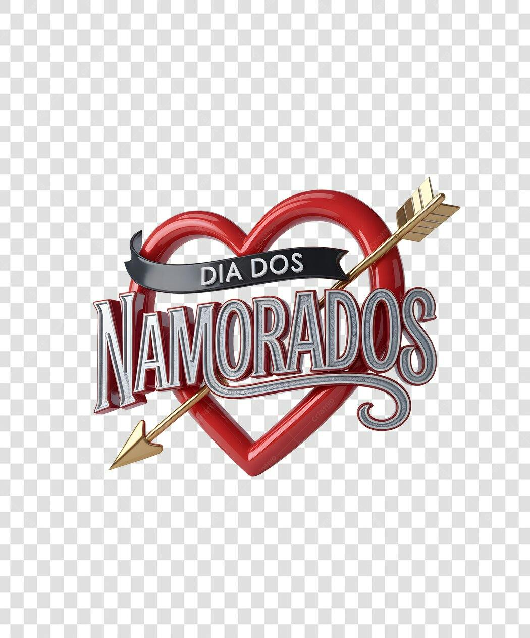 Banner Dia dos Namorados PNG com fundo transparente