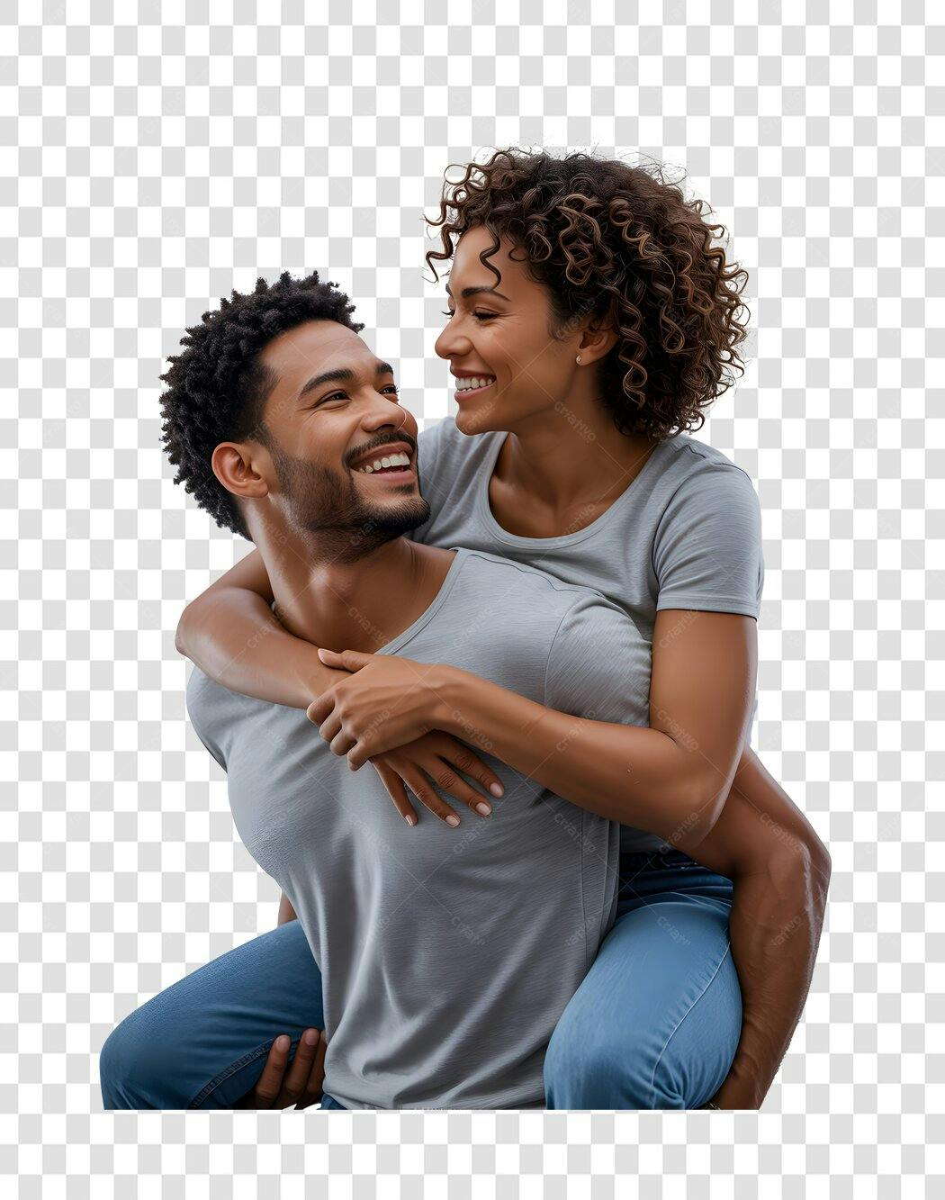 Imagem casal PNG com fundo transparente