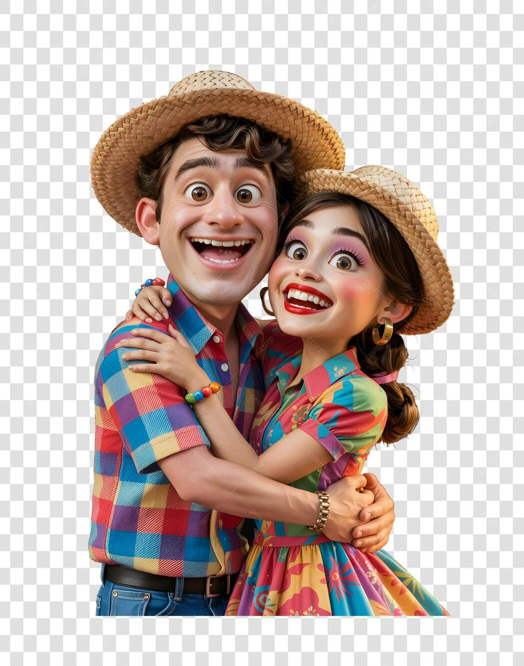 Post Instagram Festa Junina PNG com fundo transparente