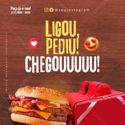 Arte hamburgueria 
