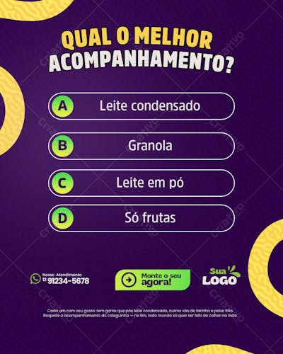 Enquete Açaí