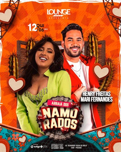 ARTE ARRAIA DOS NAMORADOS 