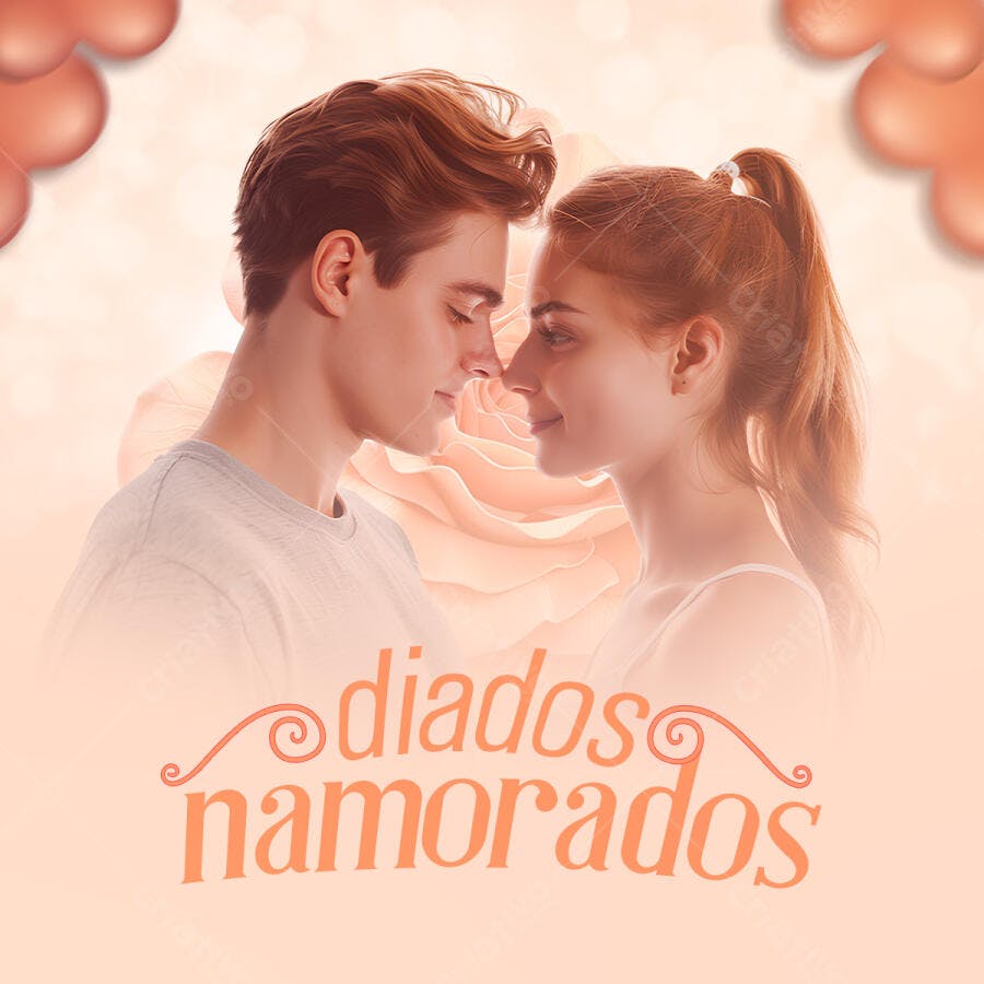 Flyer Dia dos Namorados PSD Editável