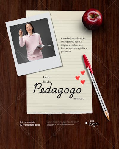 Arte dia do pedagogo 