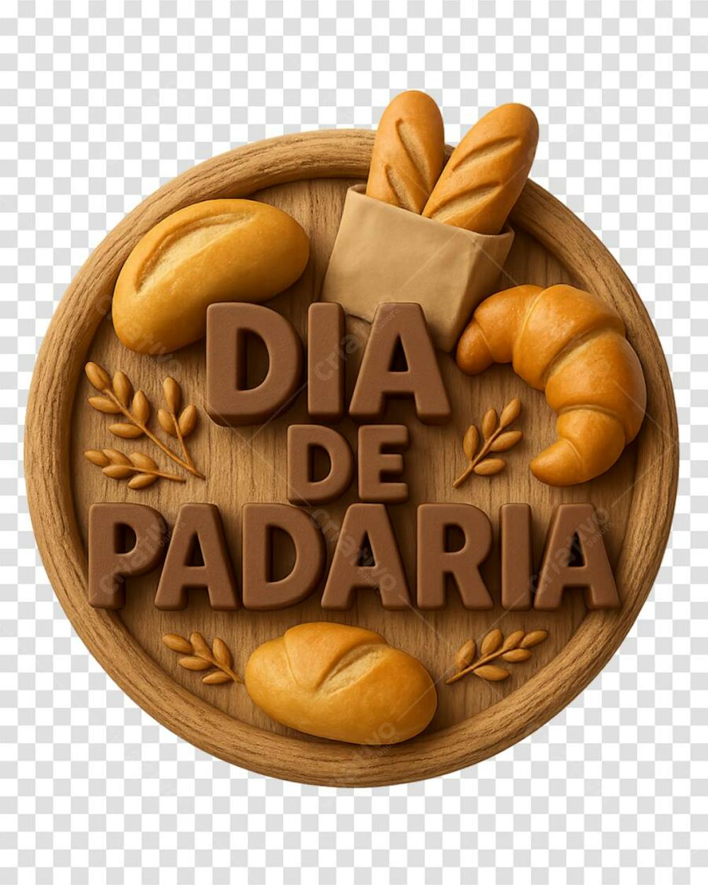 Dia de padaria fundo png