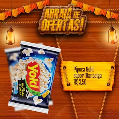 Arte arraia de ofertas 