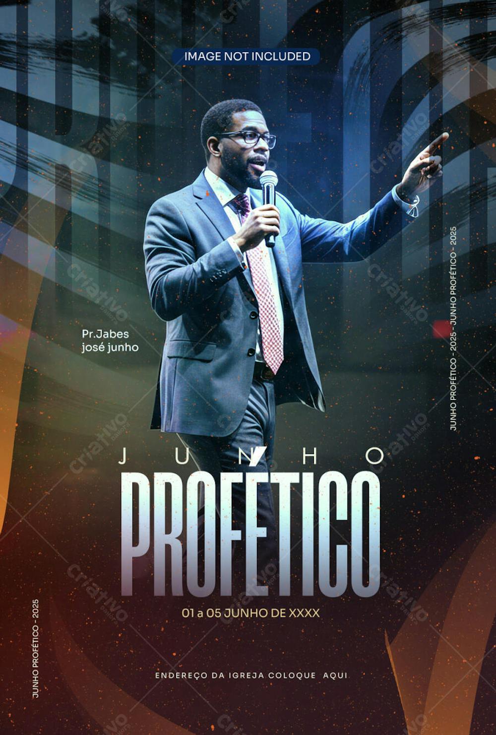 flyer profético junho