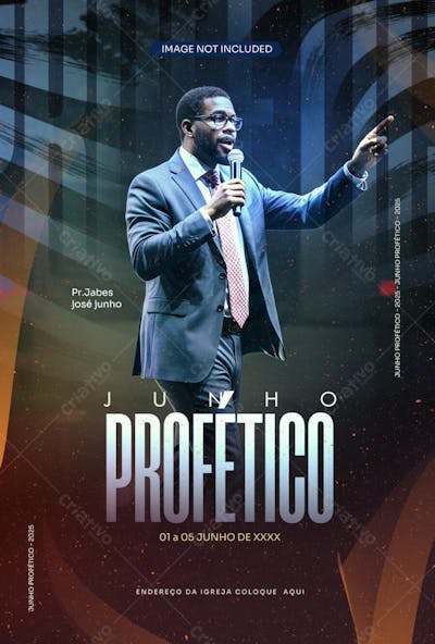 flyer profético junho