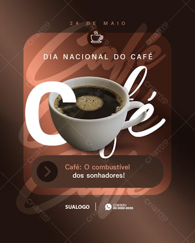 dia nacional do café 24 de maio