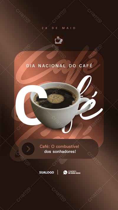 dia nacional do café 24 de maio - st