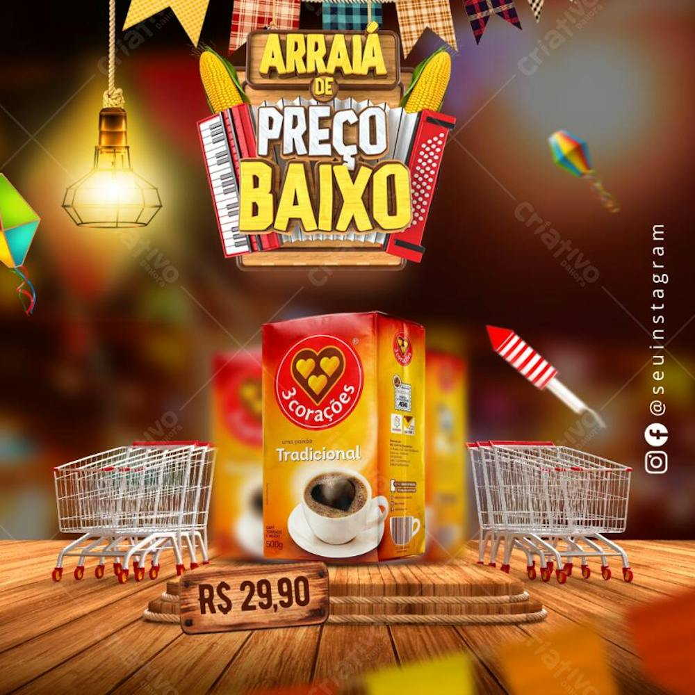 Arte arraia de ofertas 