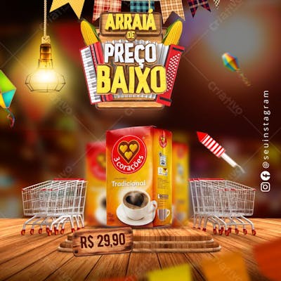 Arte arraia de ofertas 