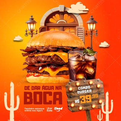 Arte hamburguer