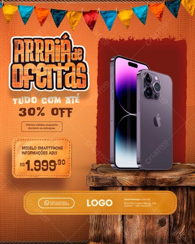 Artes arraia de ofertas 