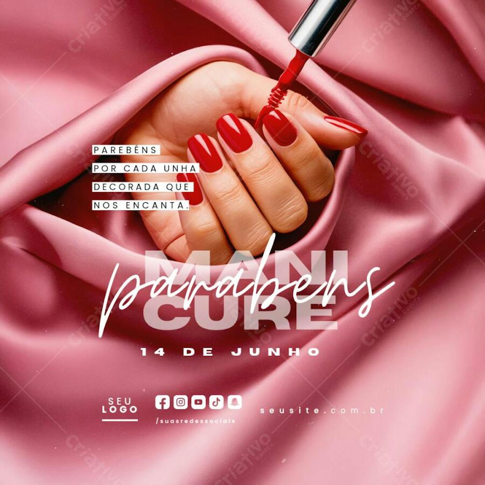 Arte dia da manicure 