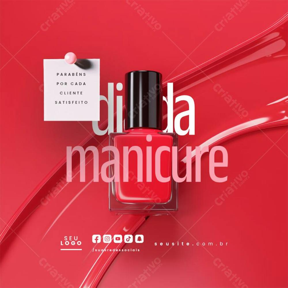 Arte dia da manicure 