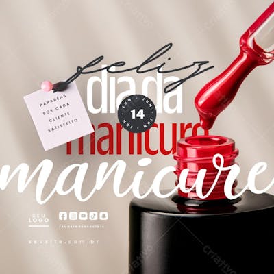 Arte dia da manicure 