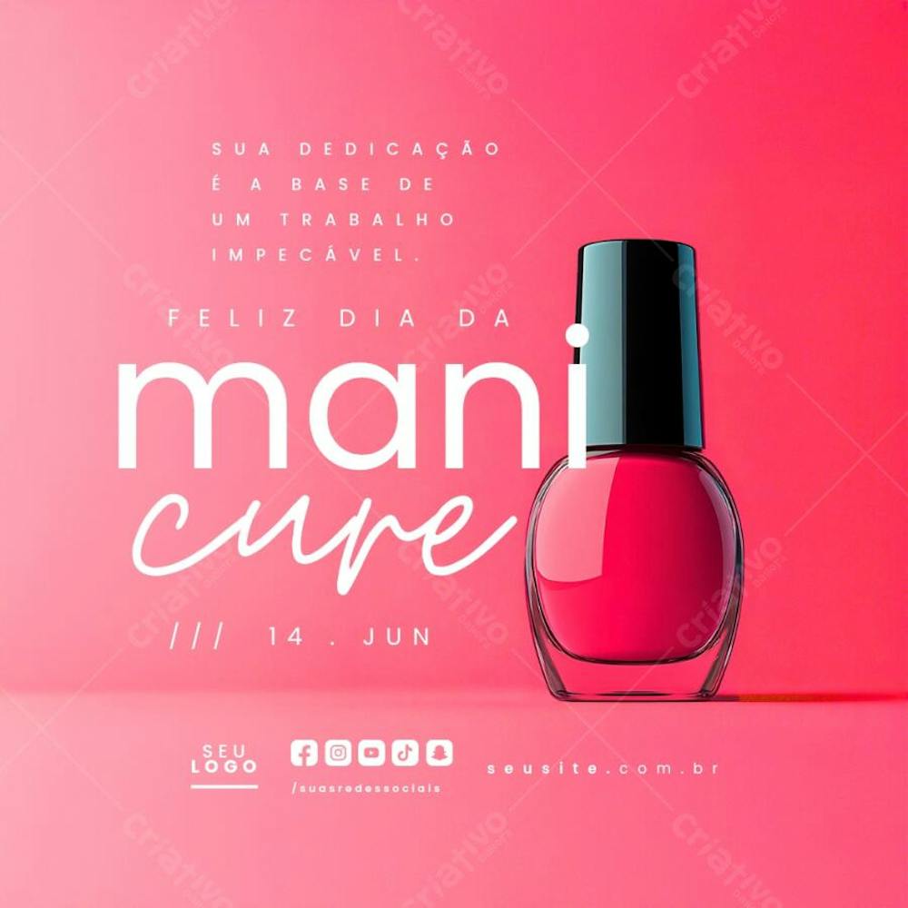 Arte dia da manicure 