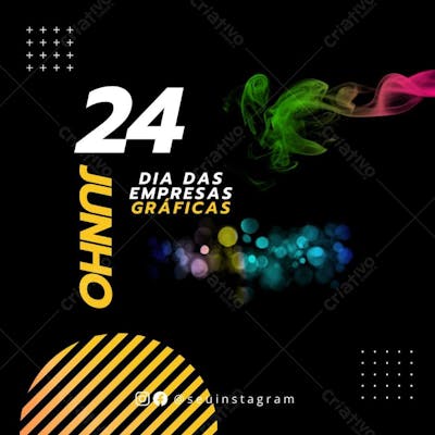 Arte dia das empresas gráficas
