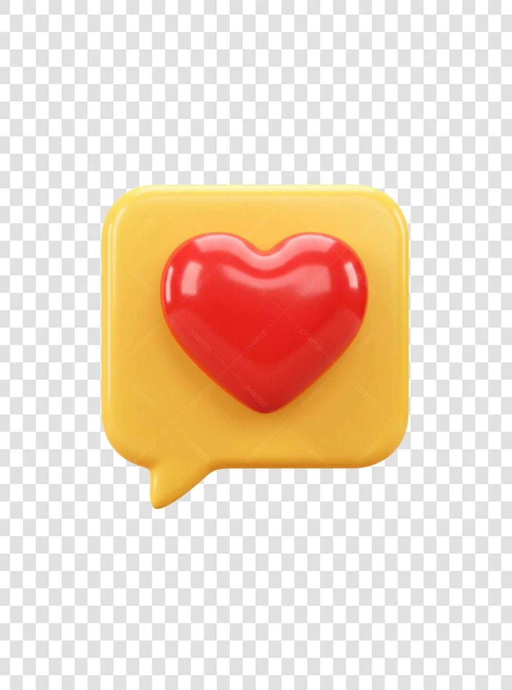 Icone de Curtida PNG com fundo transparente