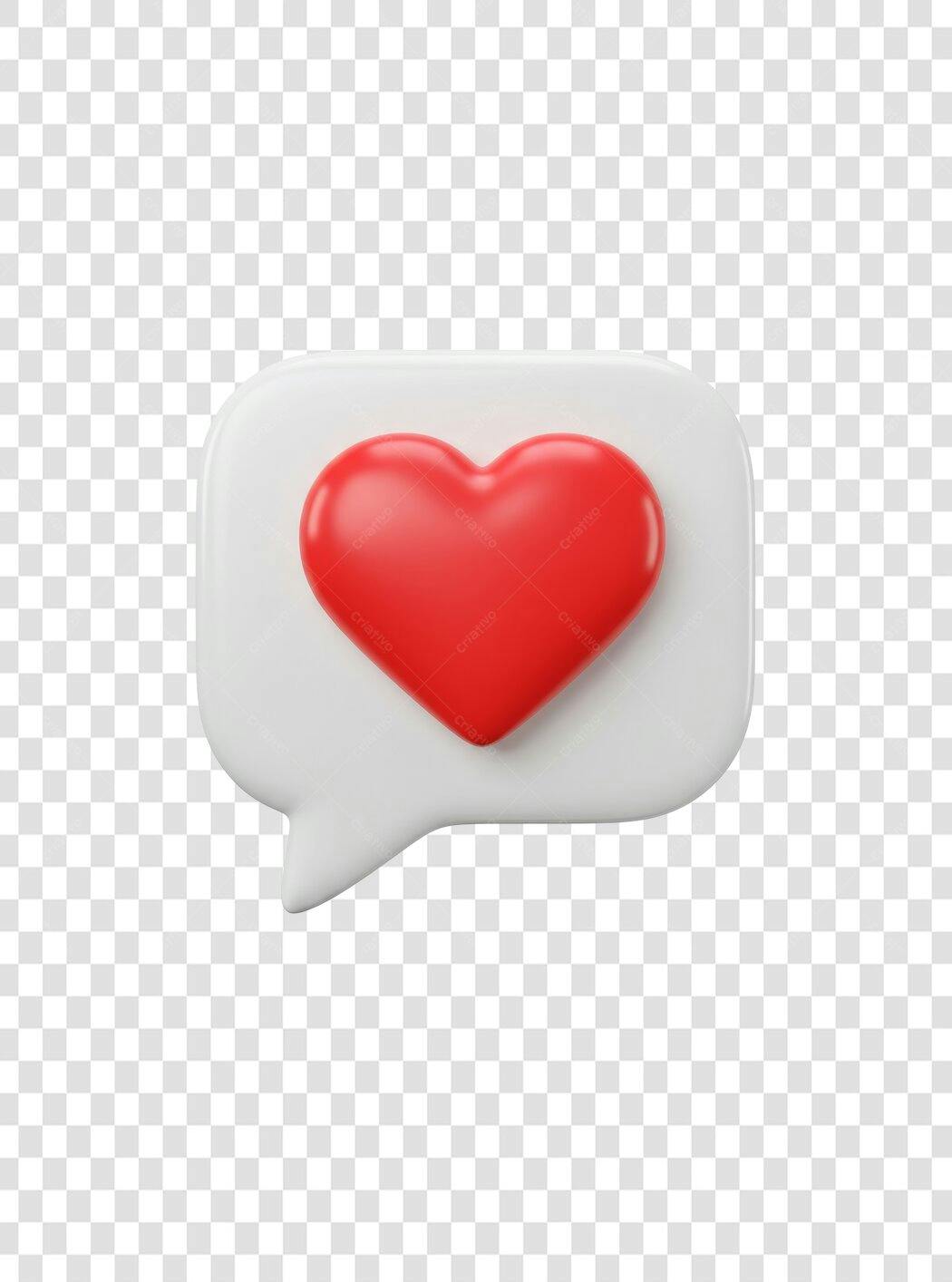Icone de Curtida PNG com fundo transparente