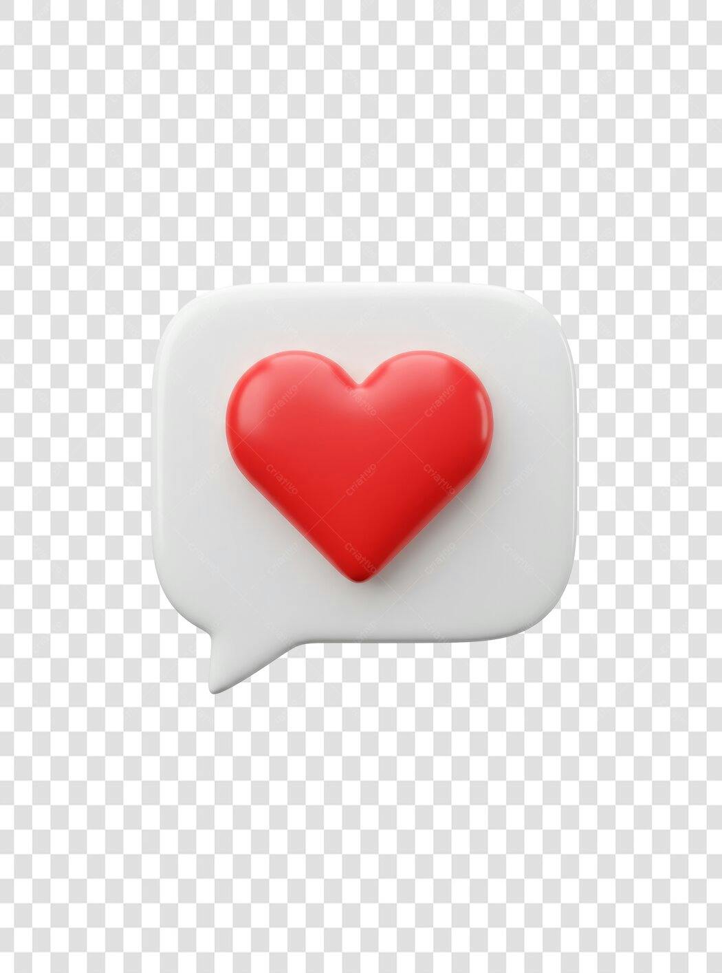 Icone de Curtida PNG com fundo transparente