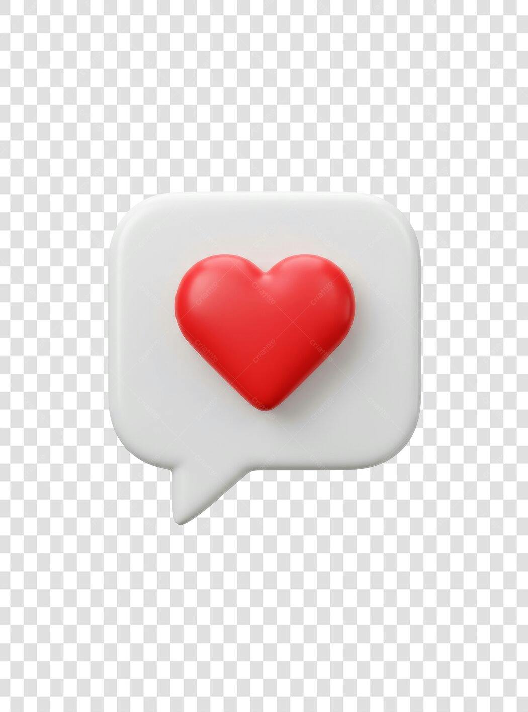 Ícone de Curtida PNG com fundo transparente
