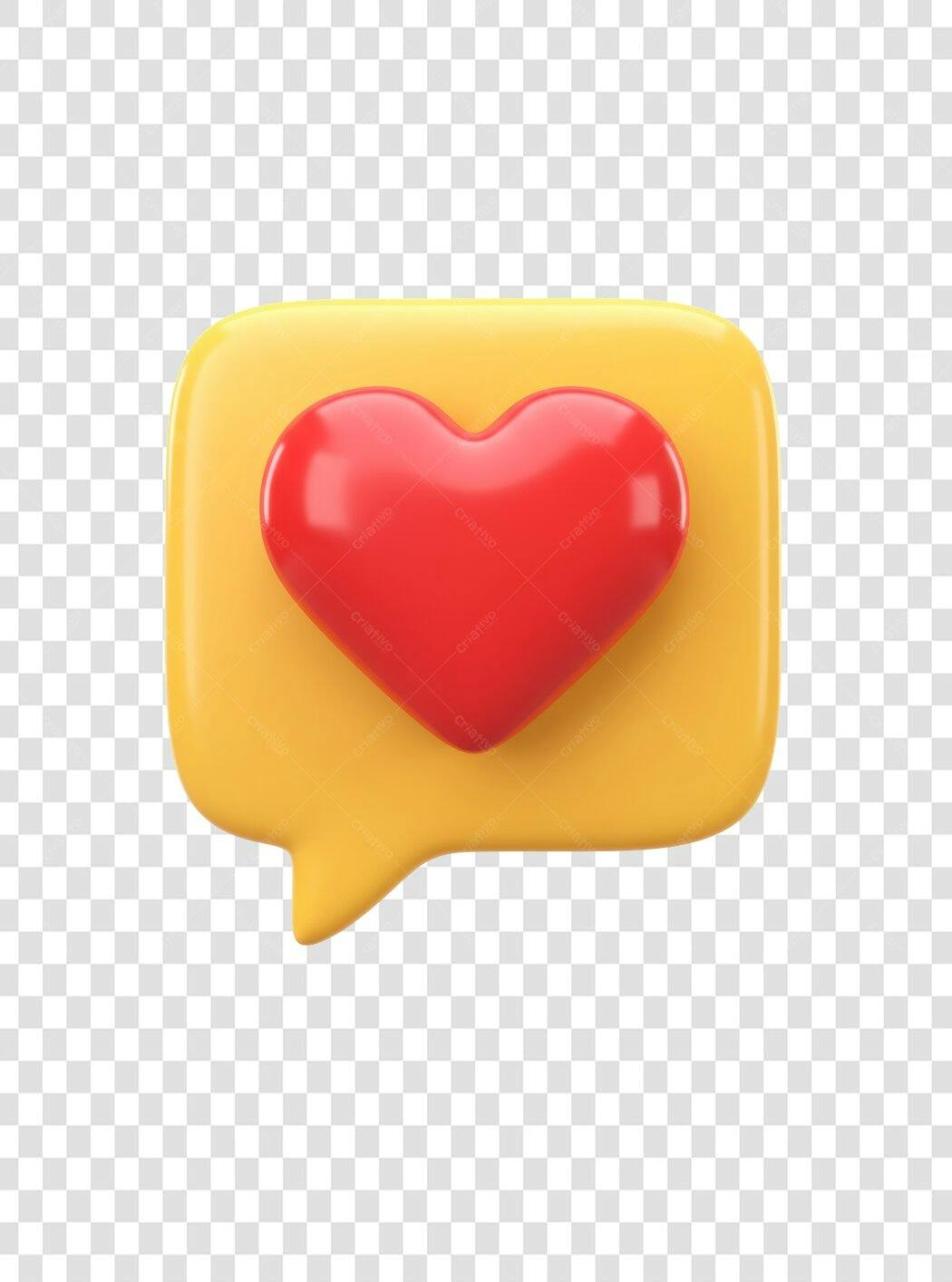 Post Instagram Amor PNG com fundo transparente