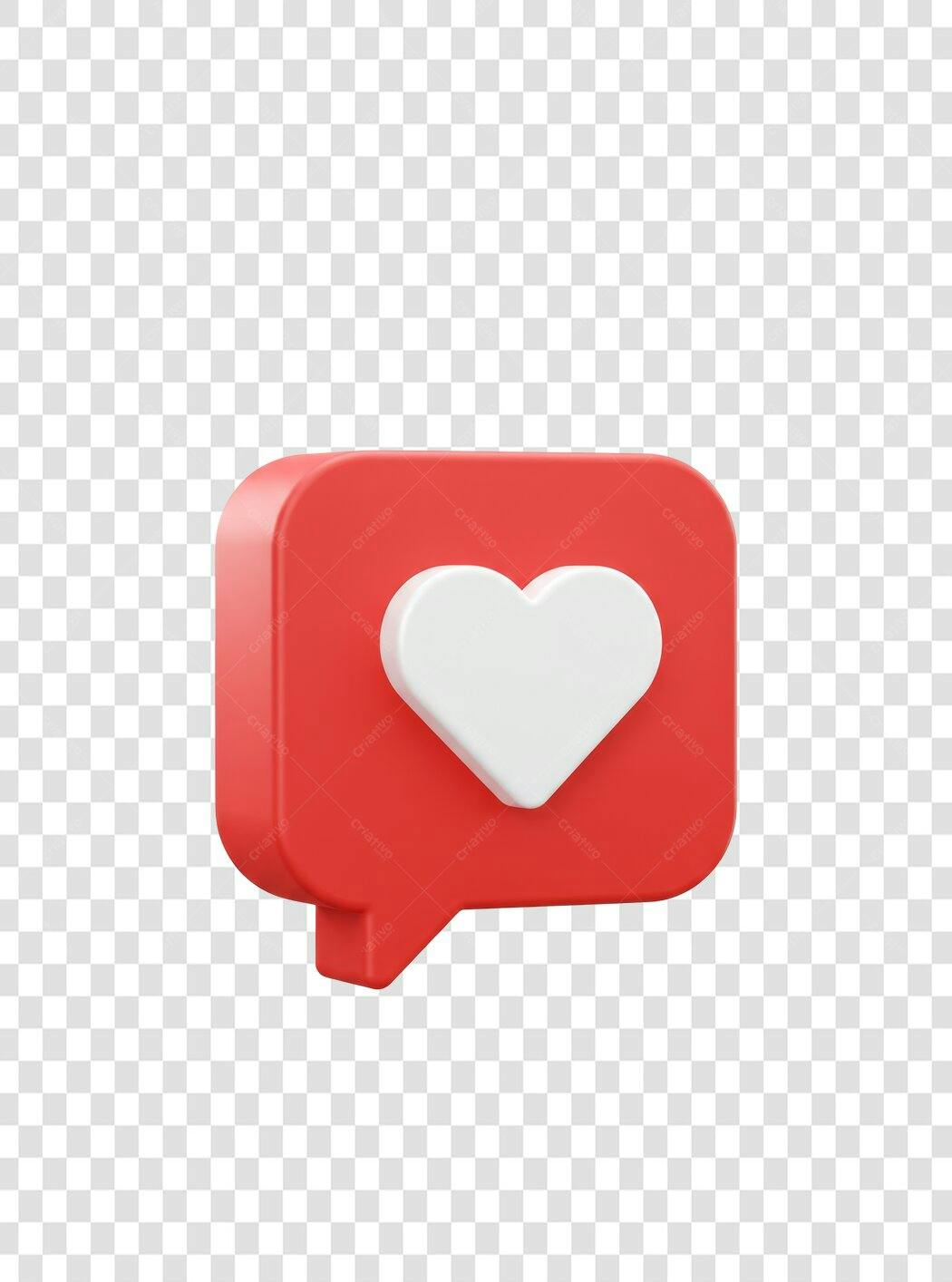 Icone de Curtida PNG com fundo transparente