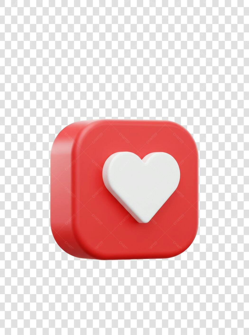 Ícone de Curtida PNG com fundo transparente
