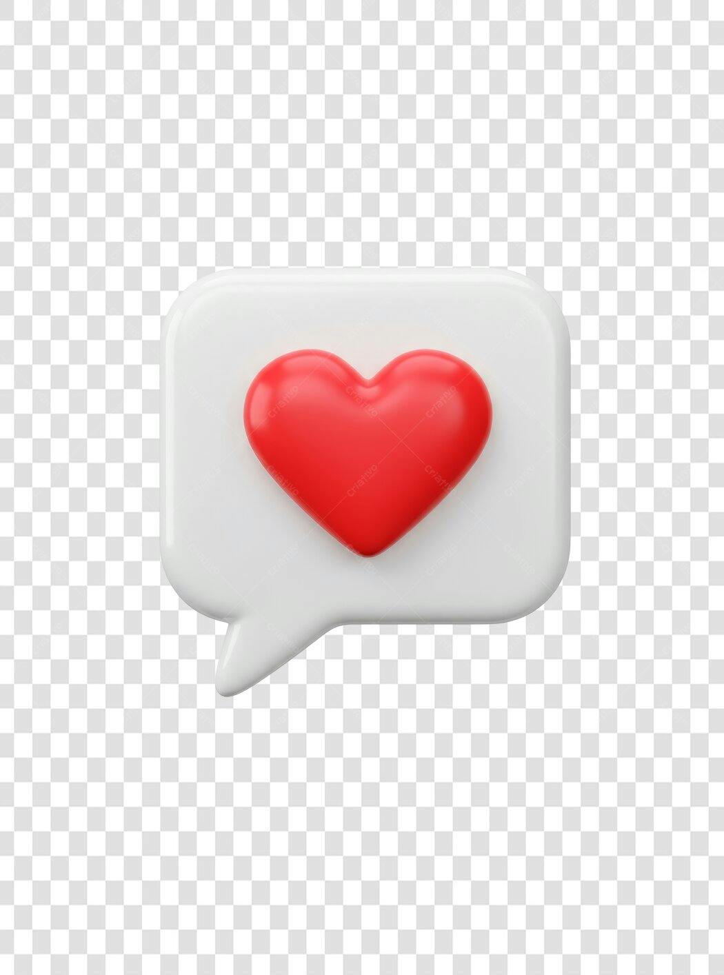 Icone de Curtida PNG com fundo transparente