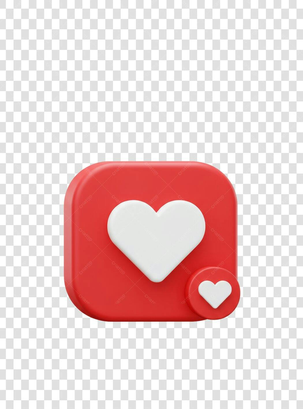 Ícone de Curtida PNG com fundo transparente
