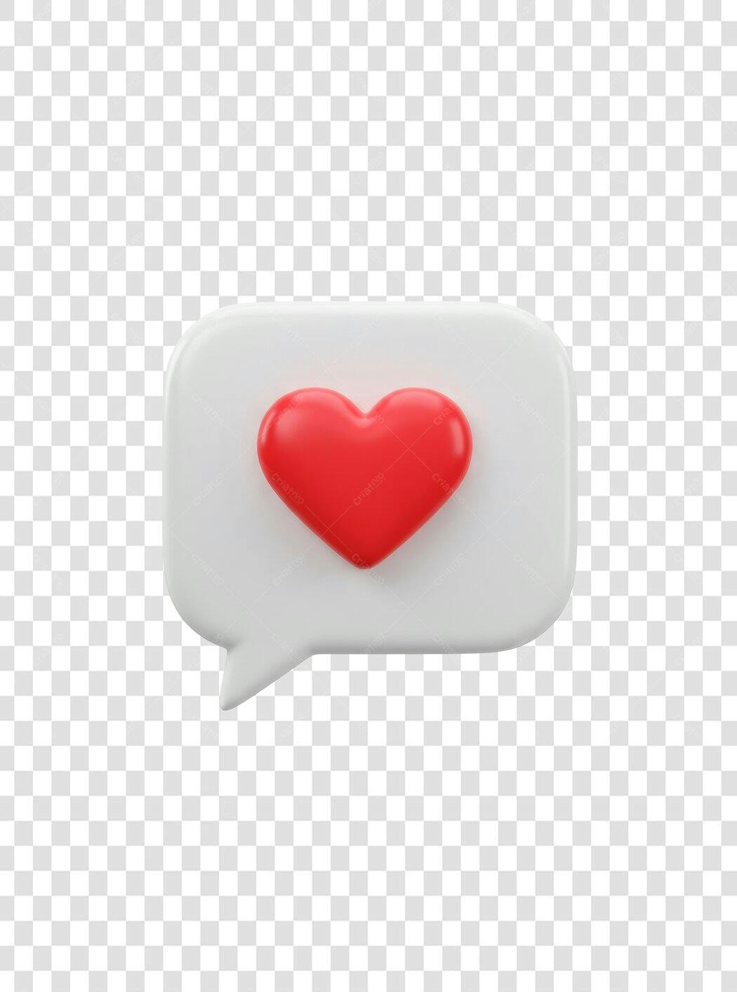 Icone de Curtida PNG com fundo transparente