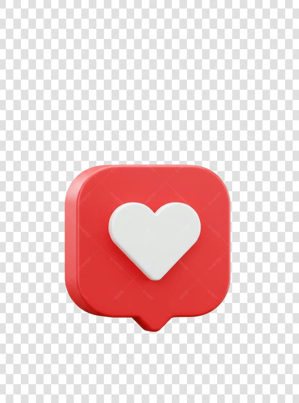 Ícone de Curtida PNG com fundo transparente