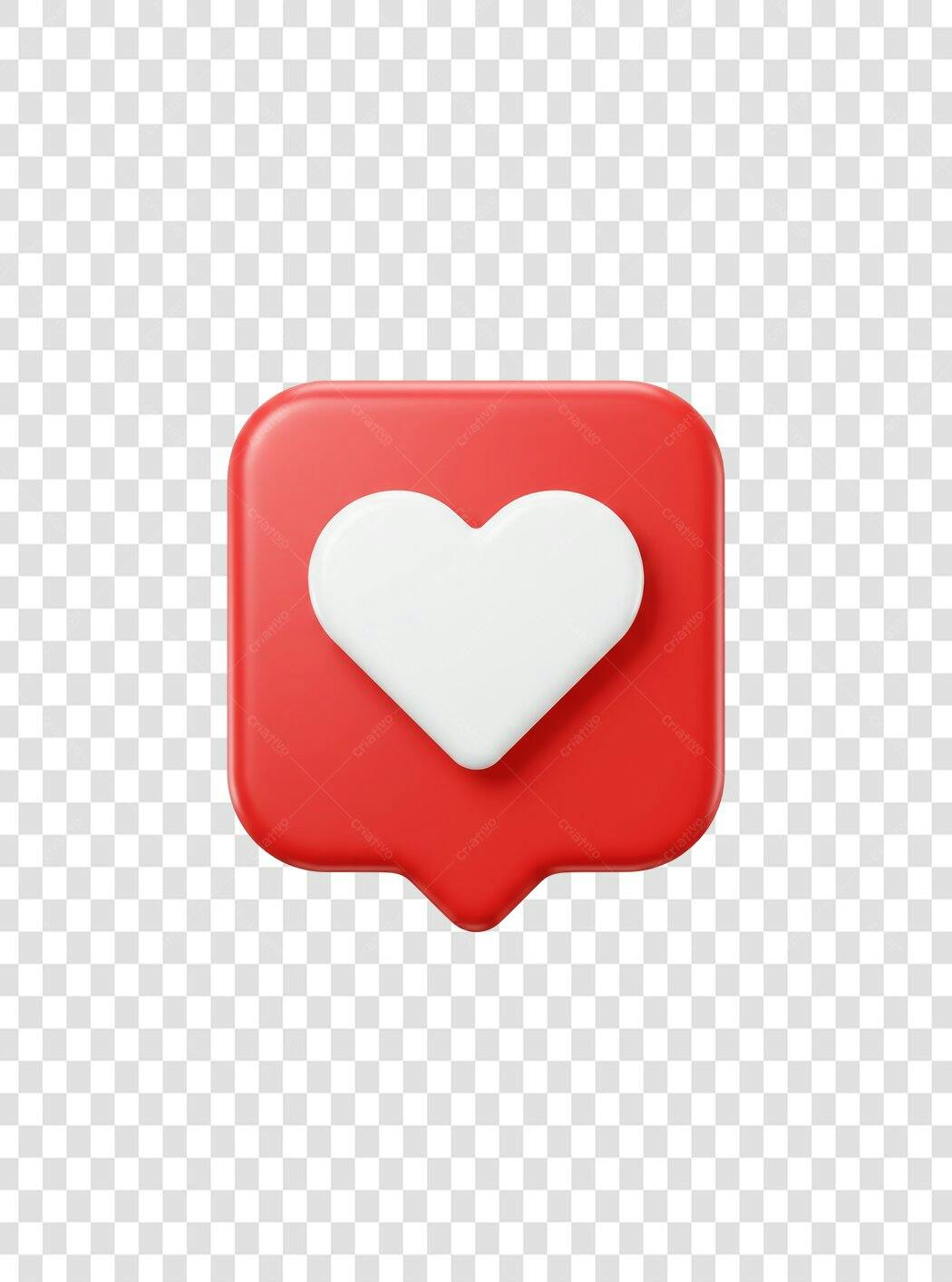 Post Instagram Curtida PNG com fundo transparente