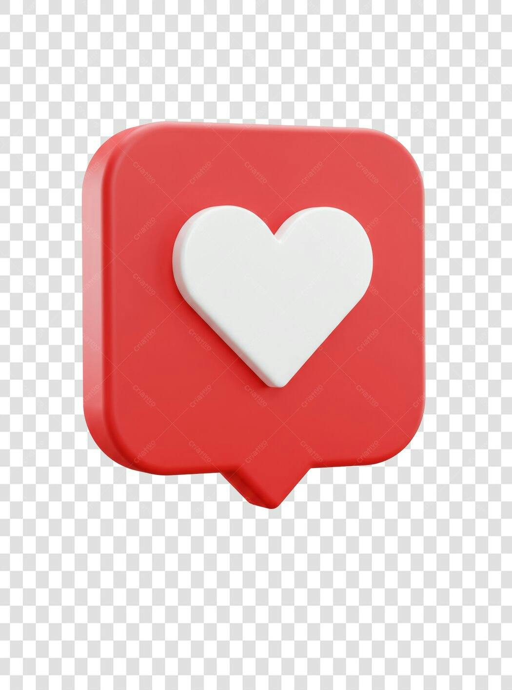 Post Instagram Curtida PNG com fundo transparente