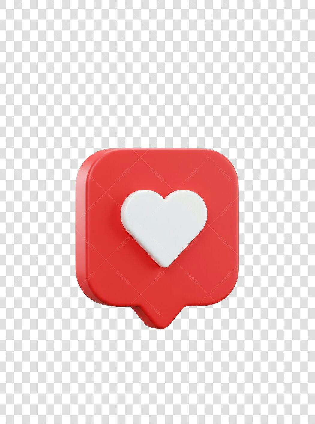 Icone de Curtida PNG com fundo transparente