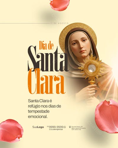 Social Media Dia de Santa Clara 11 de Agosto (7)