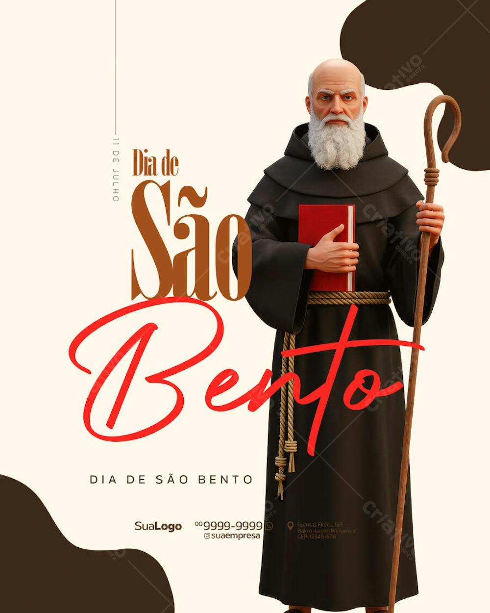 Social Media Dia de São Bento 11 de Julho (1)