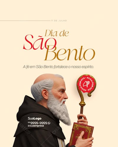 Social Media Dia de São Bento 11 de Julho (4)