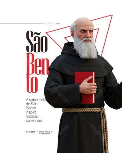 Social Media Dia de São Bento 11 de Julho (11)