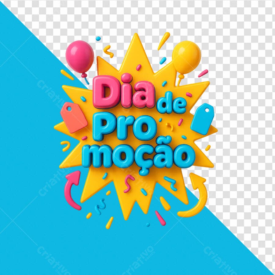 Banner Dia de Promoção PSD Editável