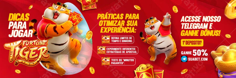 Banner Fortune Tiger Ano Novo Chinês PSD Editável