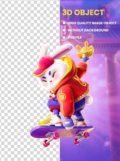 FORTUNE RABIT PNG