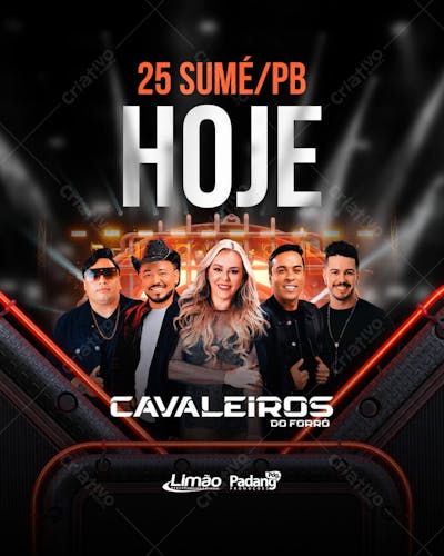 É Hoje 25Mai - Cavaleiros do Forró