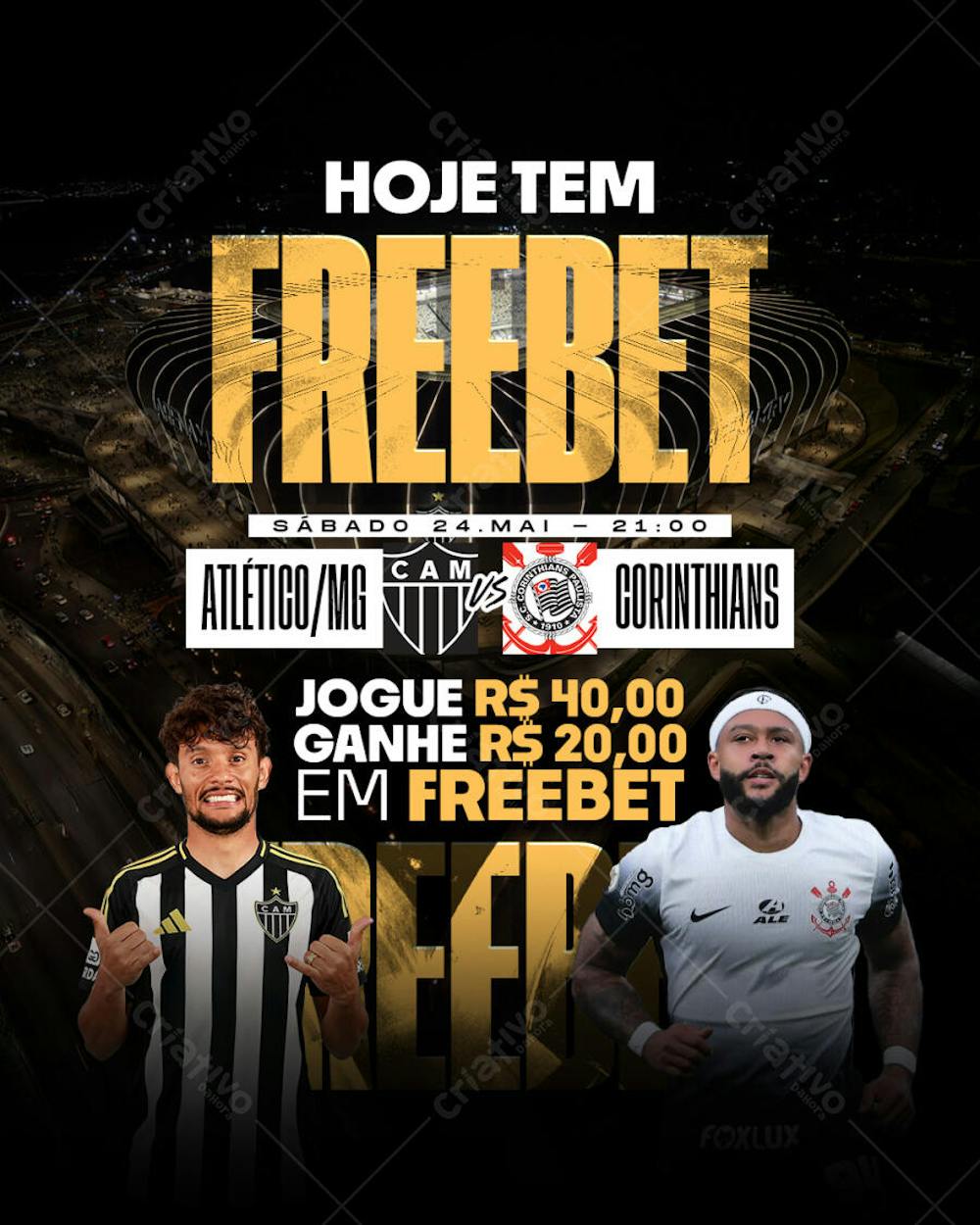 Jogo do Dia - Atlético/MG X Corinthians