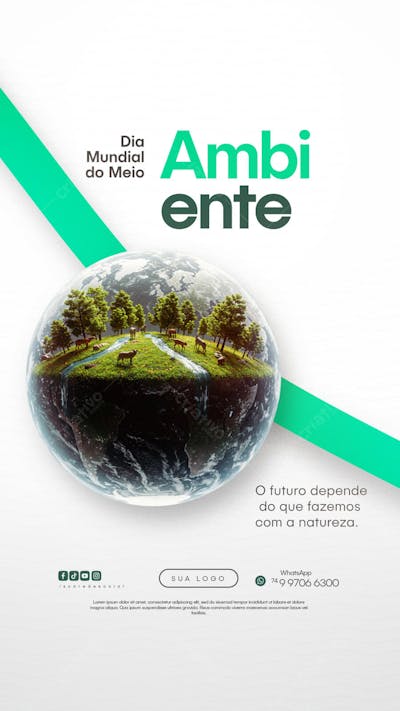 5 de junho dia mundial do meio ambiente Social Media PSD Editável (51) - Copia