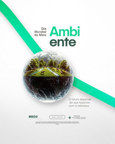 5 de junho dia mundial do meio ambiente Social Media PSD Editável (52) - Copia