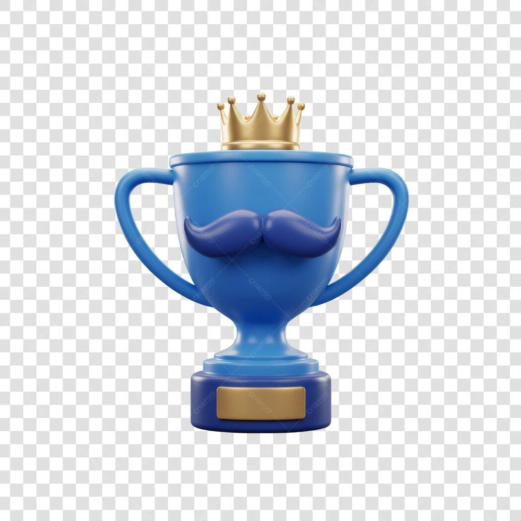 Troféu Dia dos Pais PNG com fundo transparente