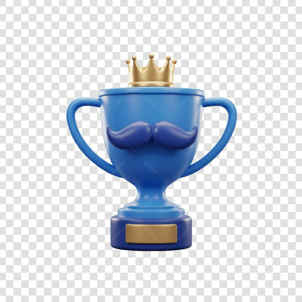 Elemento 3D Dia dos Pais EMOJI PNG Transparente para composição social media (162)